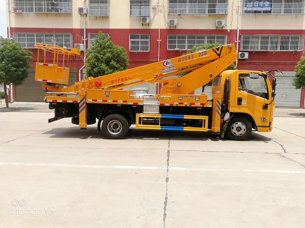 國(guó)六·江鈴單排12-22米伸縮臂高空車