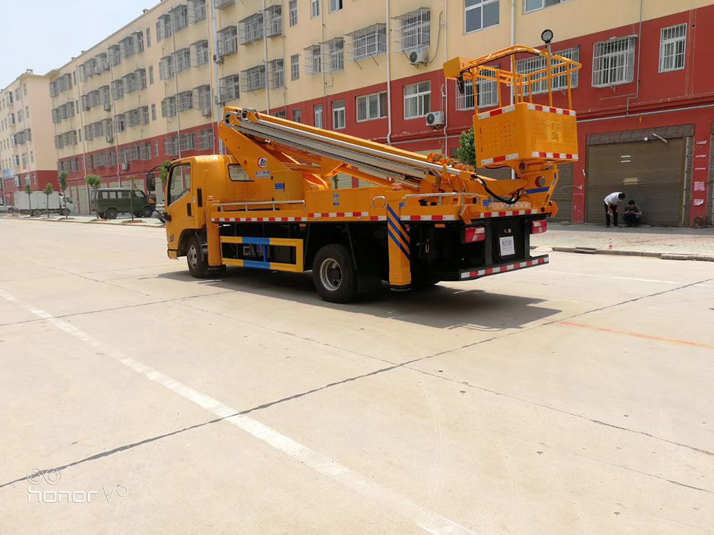 國(guó)六·江鈴單排12-22米伸縮臂高空車