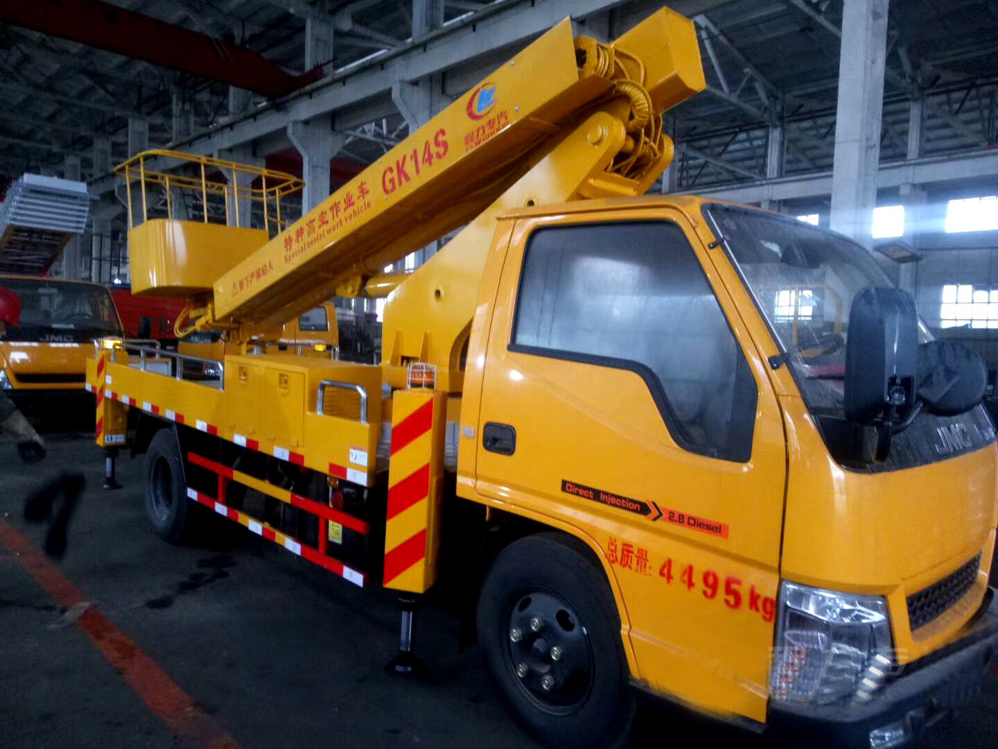 12-16米 藍牌江鈴單排·伸縮臂高空車