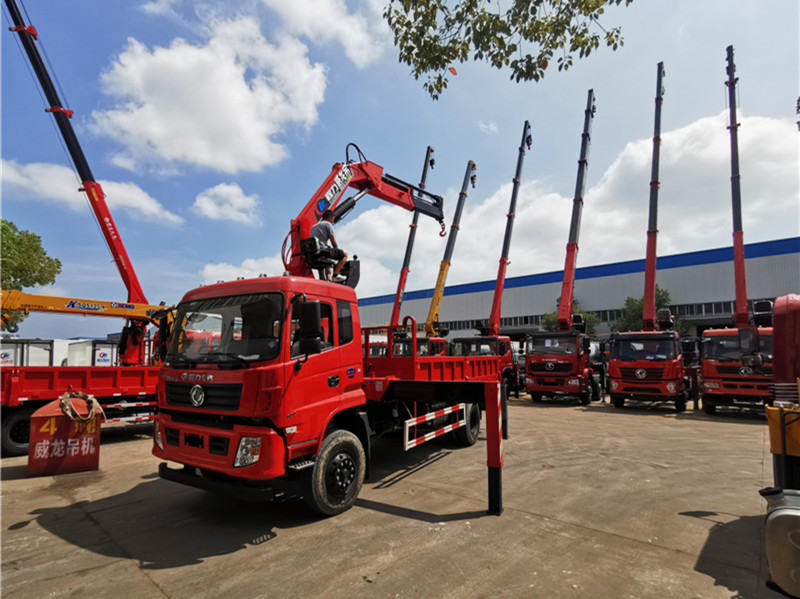 程力12噸折臂隨車(chē)吊