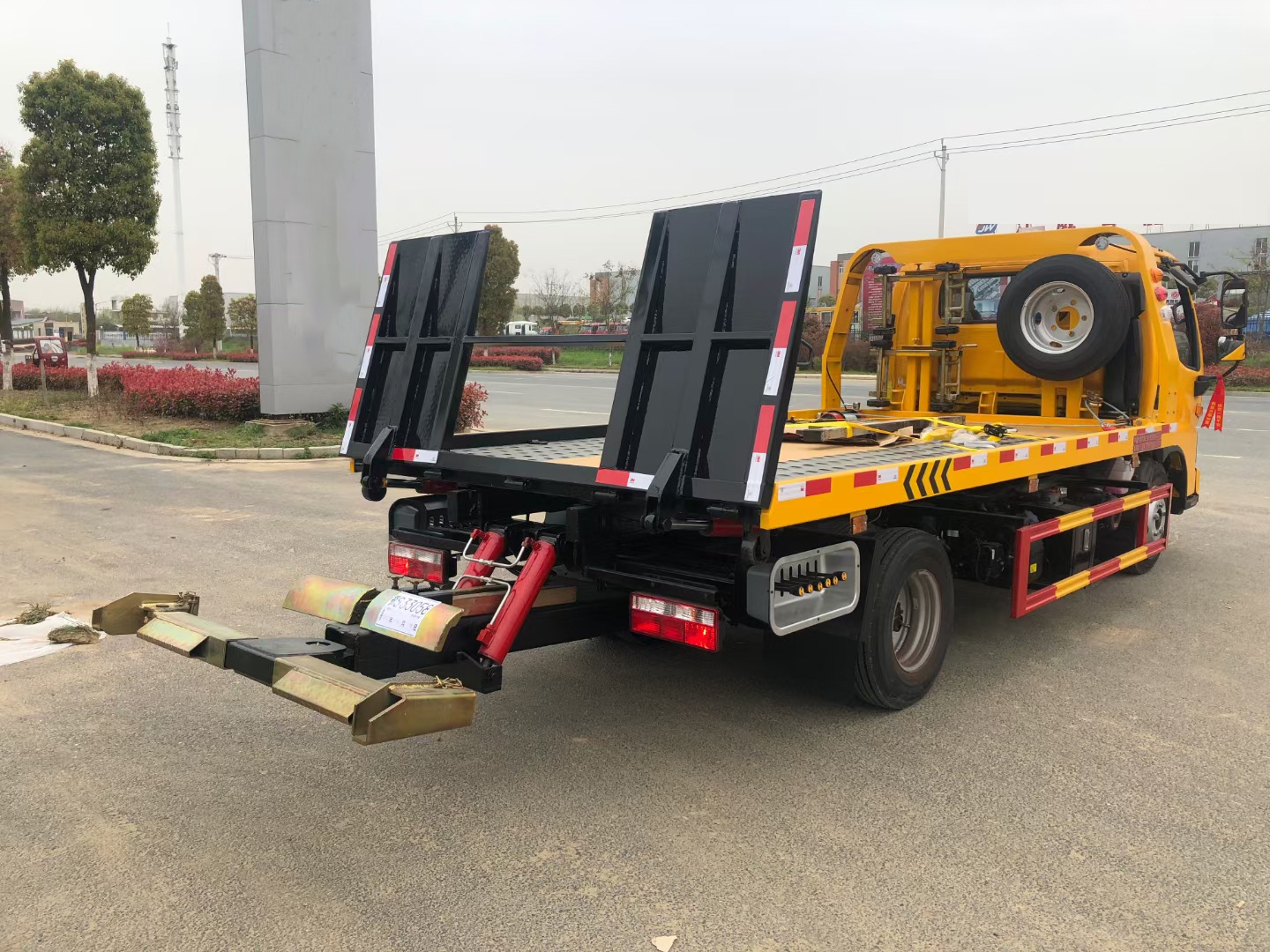 江淮V5藍(lán)牌清障車