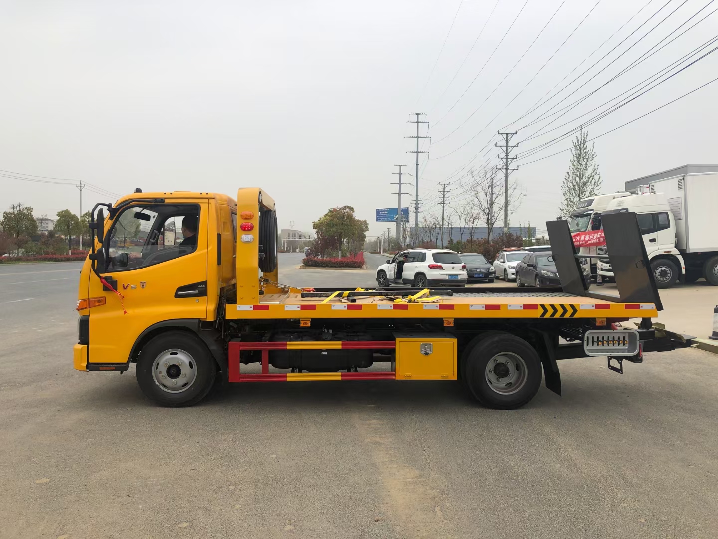 江淮V5藍(lán)牌清障車