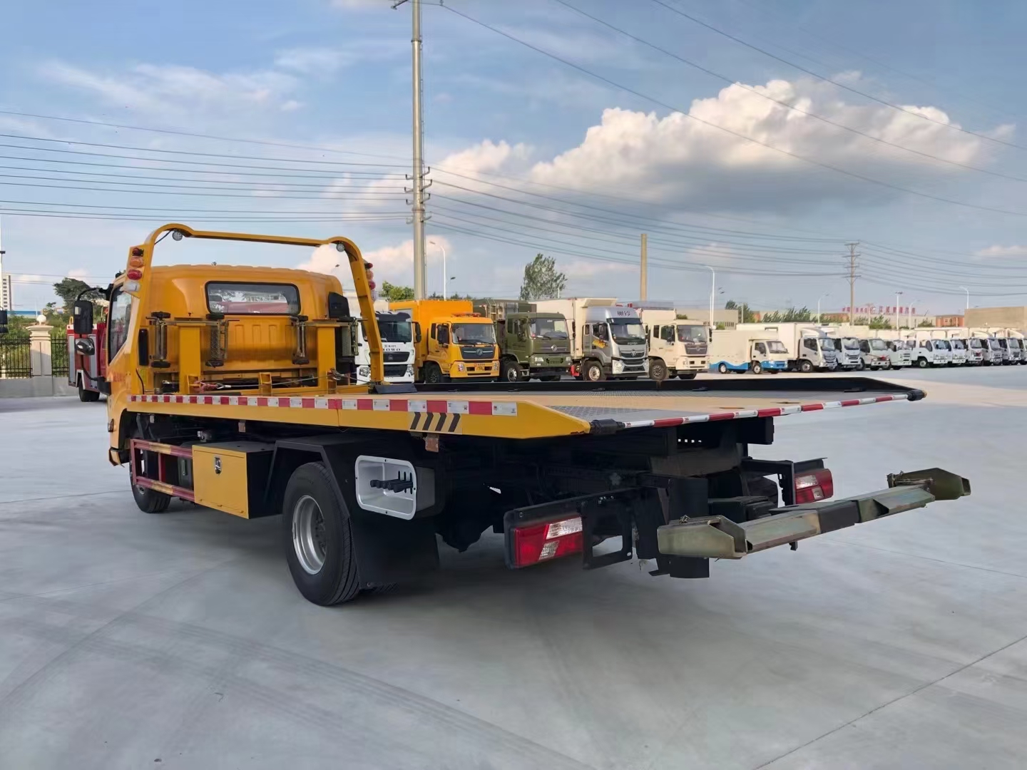 江鈴凱運黃牌清障車